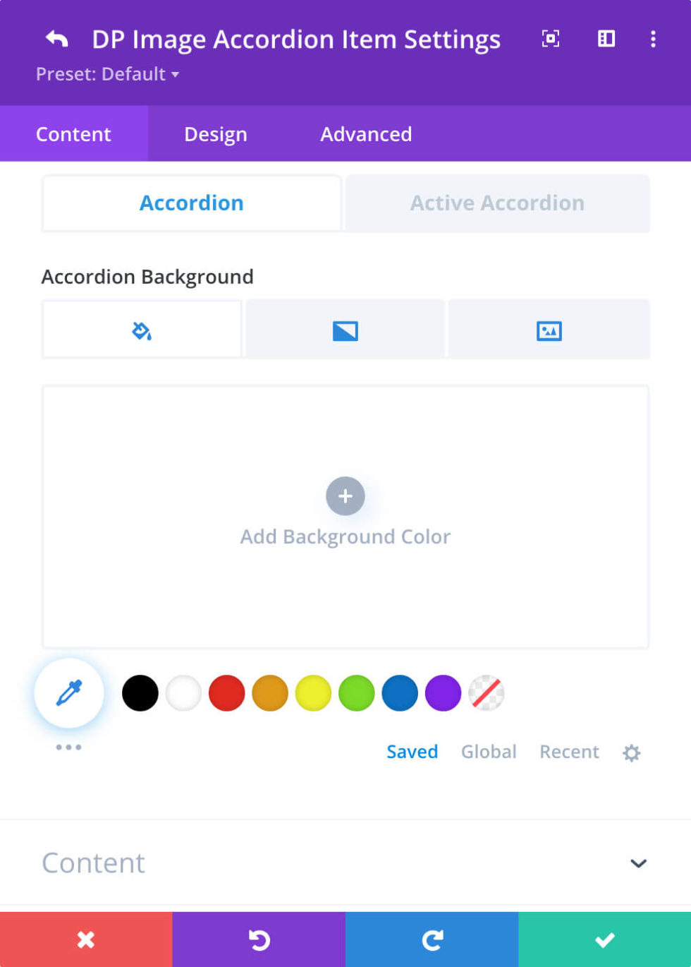 Image Accordion Module for Divi Theme Divi Plus