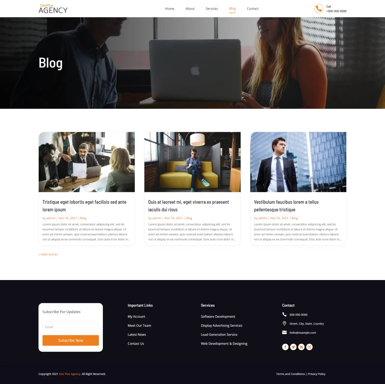 Divi Plus Digital Agency Blog