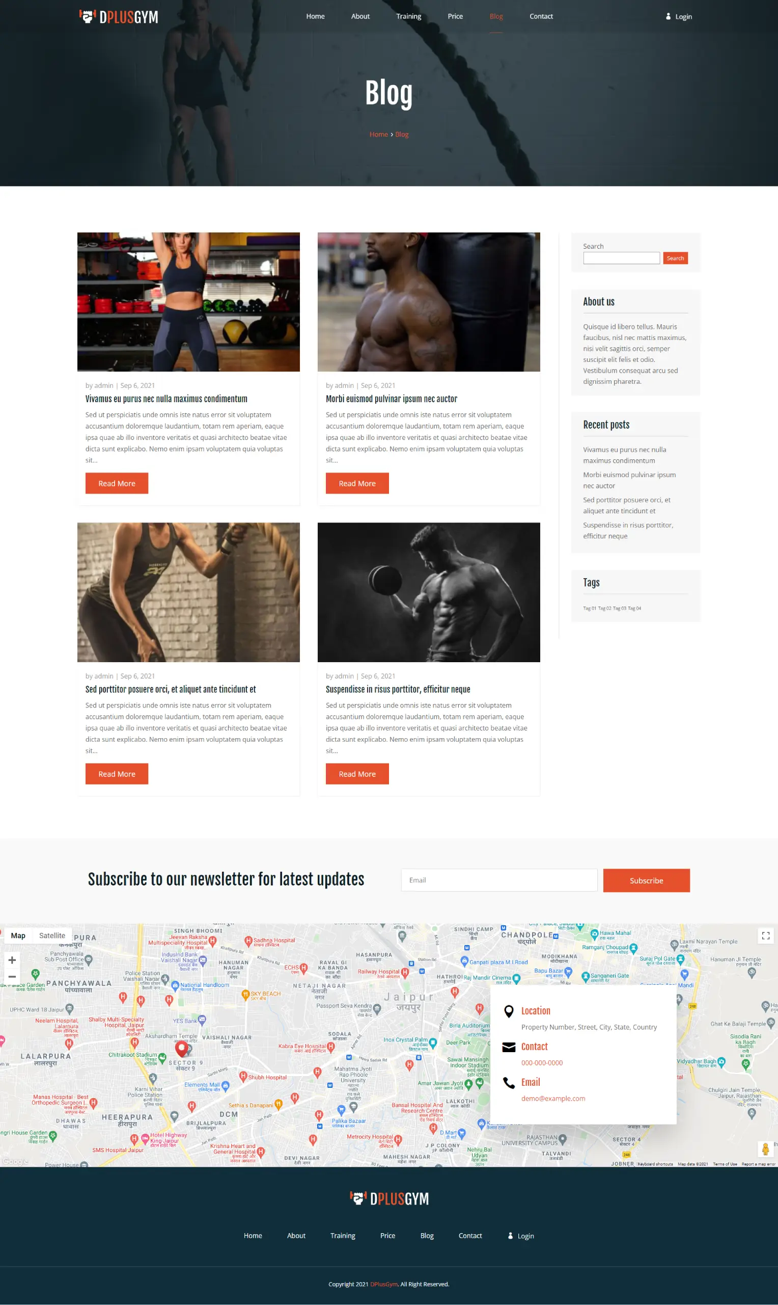 Divi Plus Fitness Blog