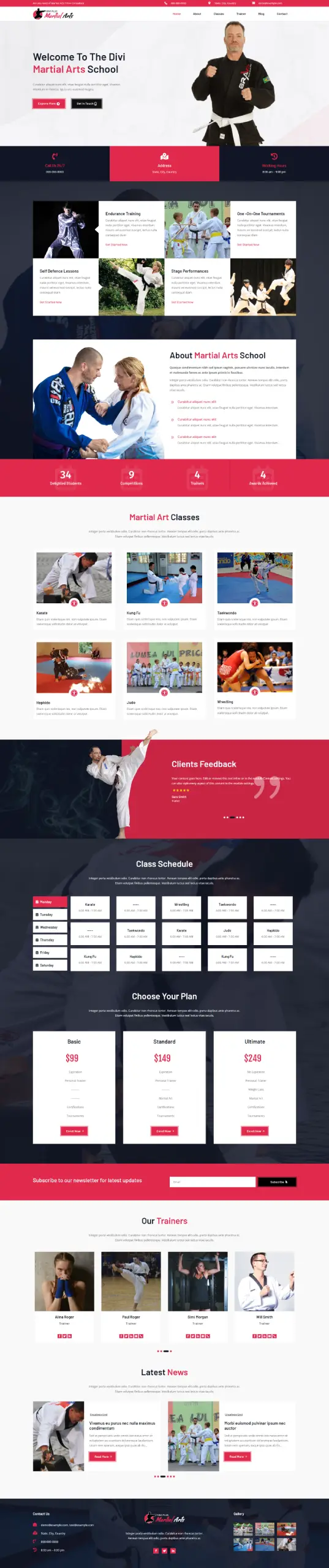 Divi Plus Pet Care Child Theme