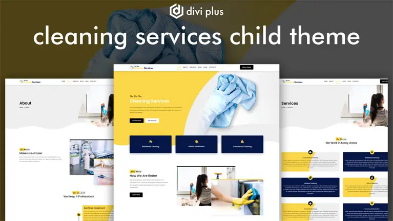 Cleaning Services Child Theme