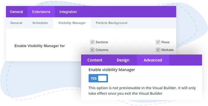 visibility-manager
