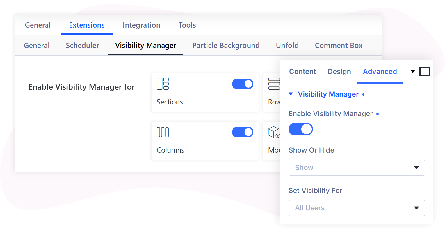 visibility-manager