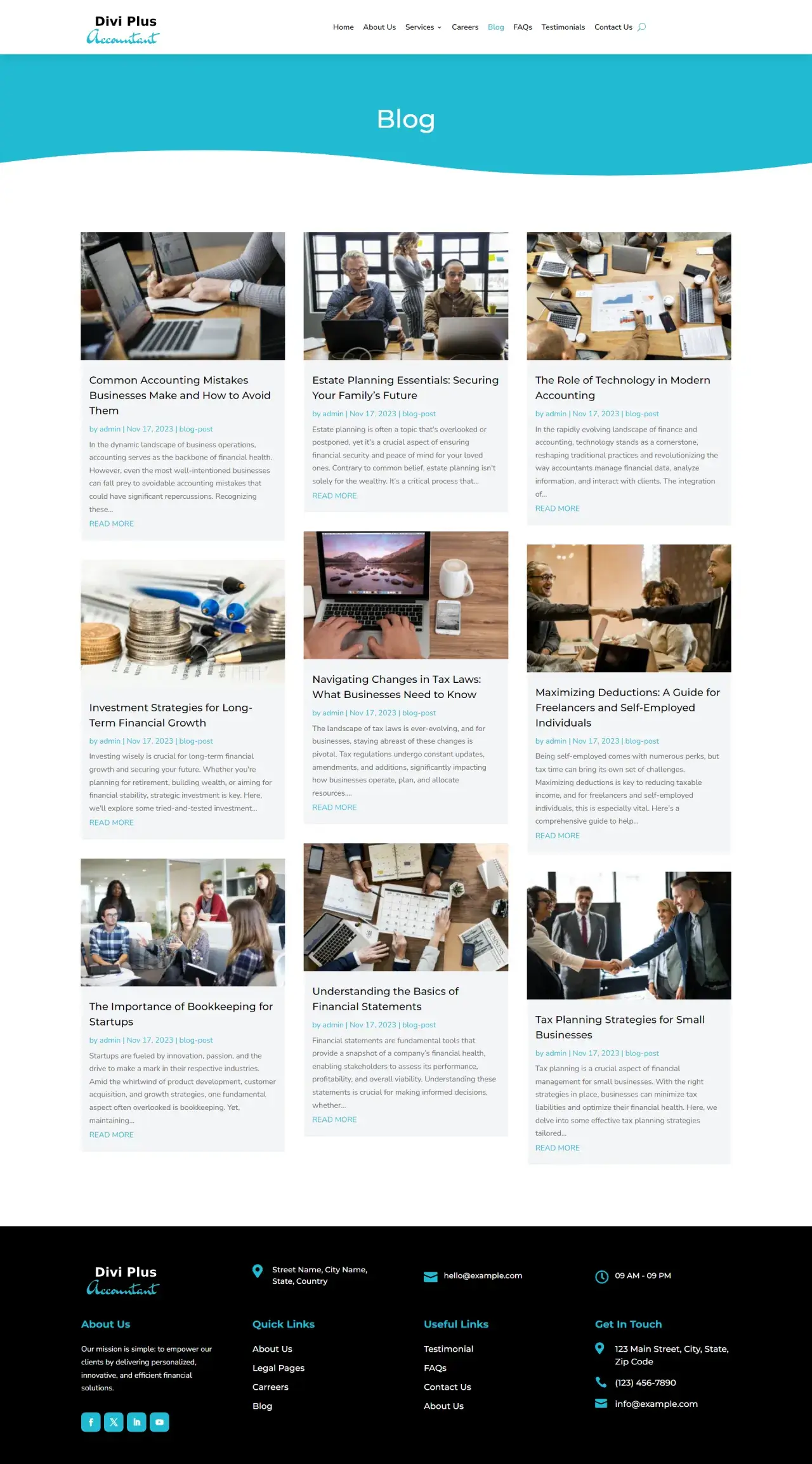 divi-plus-accountant-child-theme-blog Divi Plus Accountant Child Theme