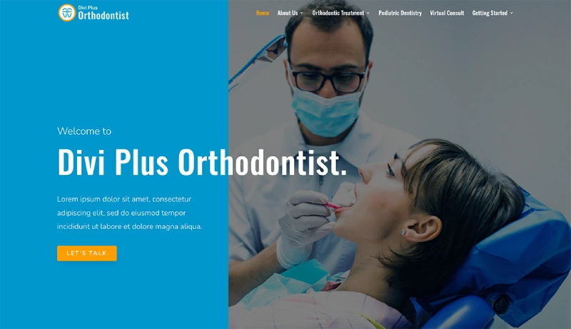 Divi Orthodontist Child Theme