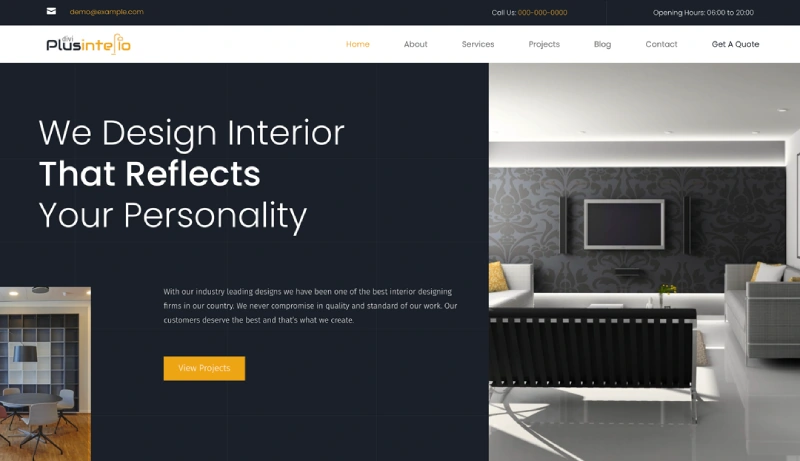 Divi Interior Designer Child Theme