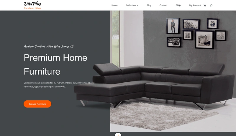 Divi Furniture Store CHild Theme