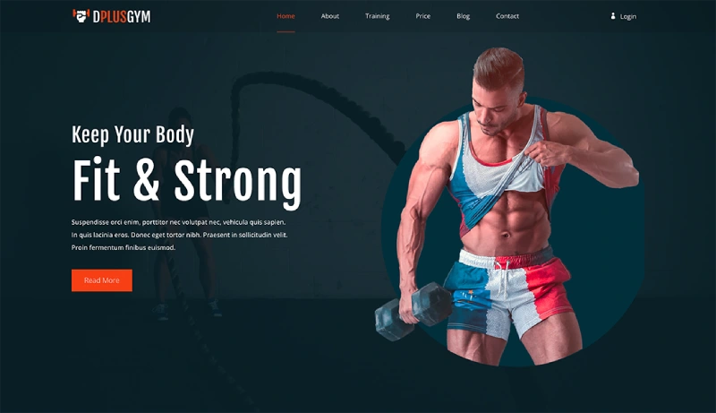 Divi Gym Child Theme