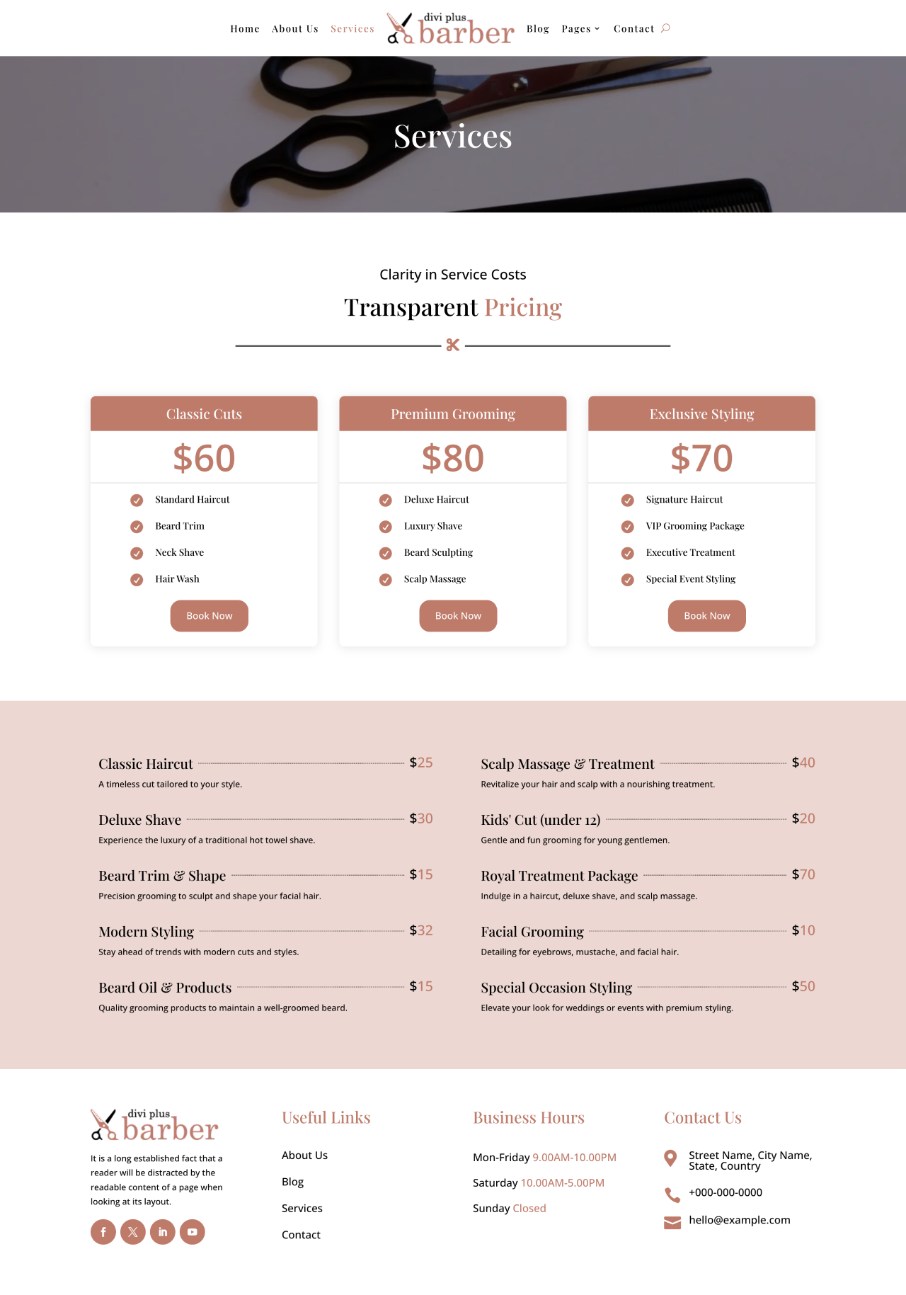 divi-plus-barber-child-theme-services Divi Plus Barber Services