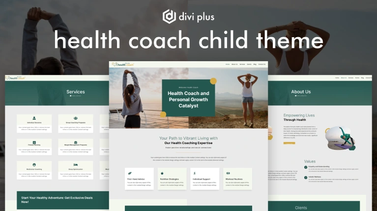 Health Coach Child Theme