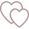 double-heart-shape