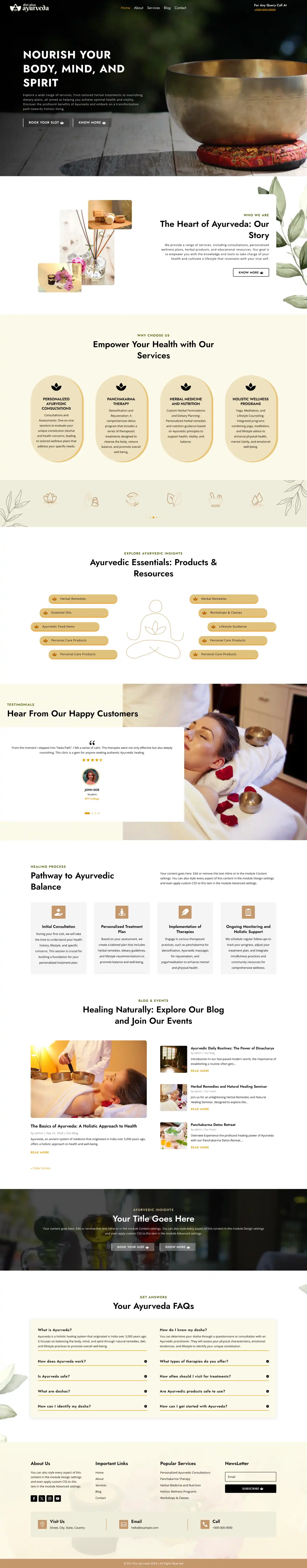 divi-plus-ayurveda-child-theme-home Divi Plus Gardening Child Theme Home