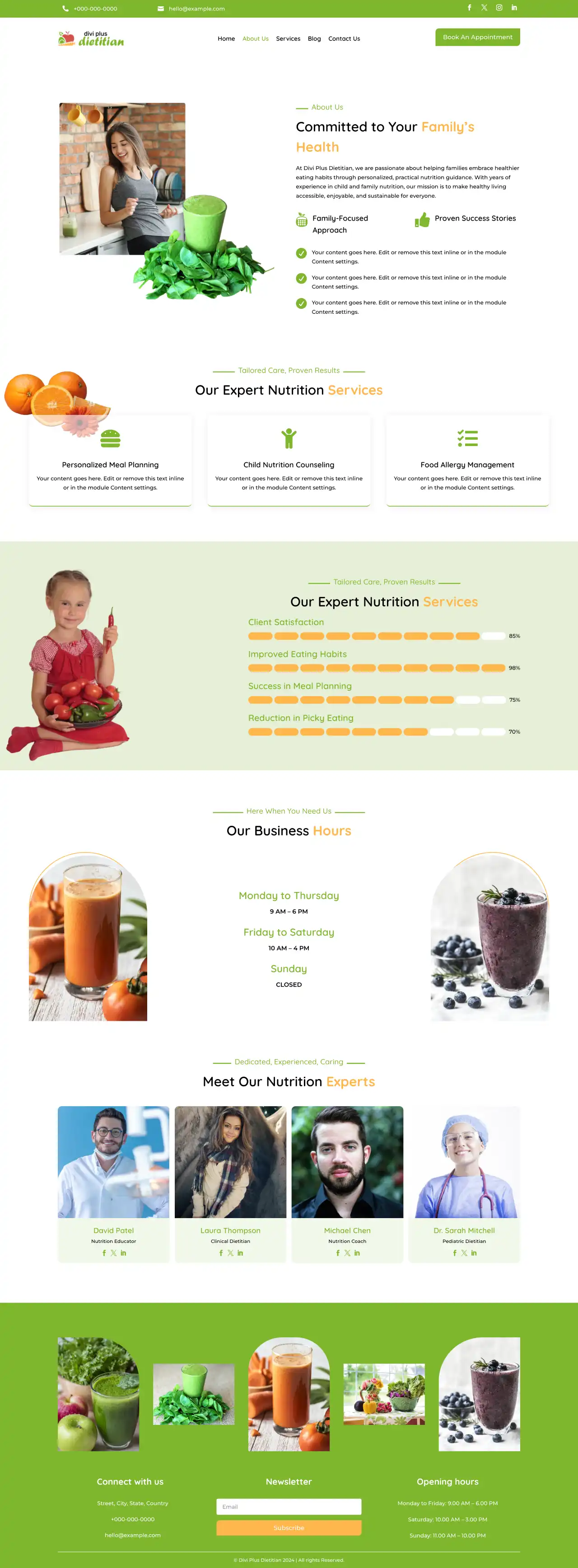 Divi Plus Gardening Child Theme Shop