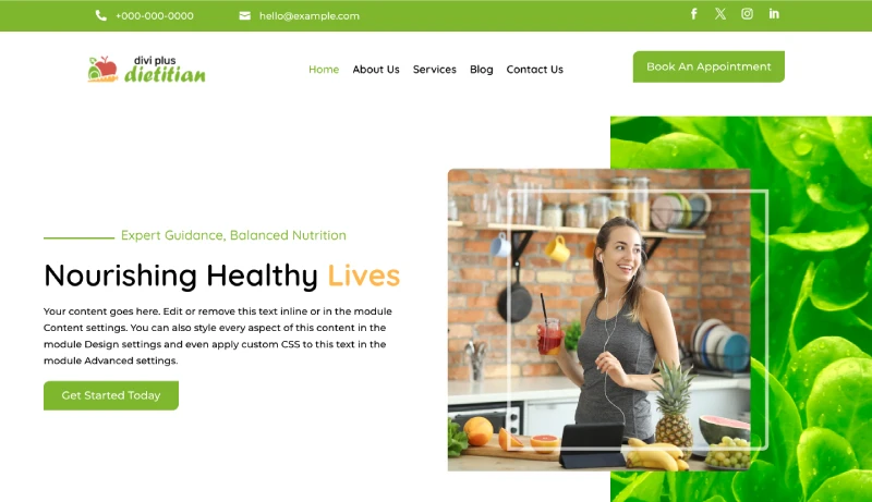 Divi Dietitian Child Theme