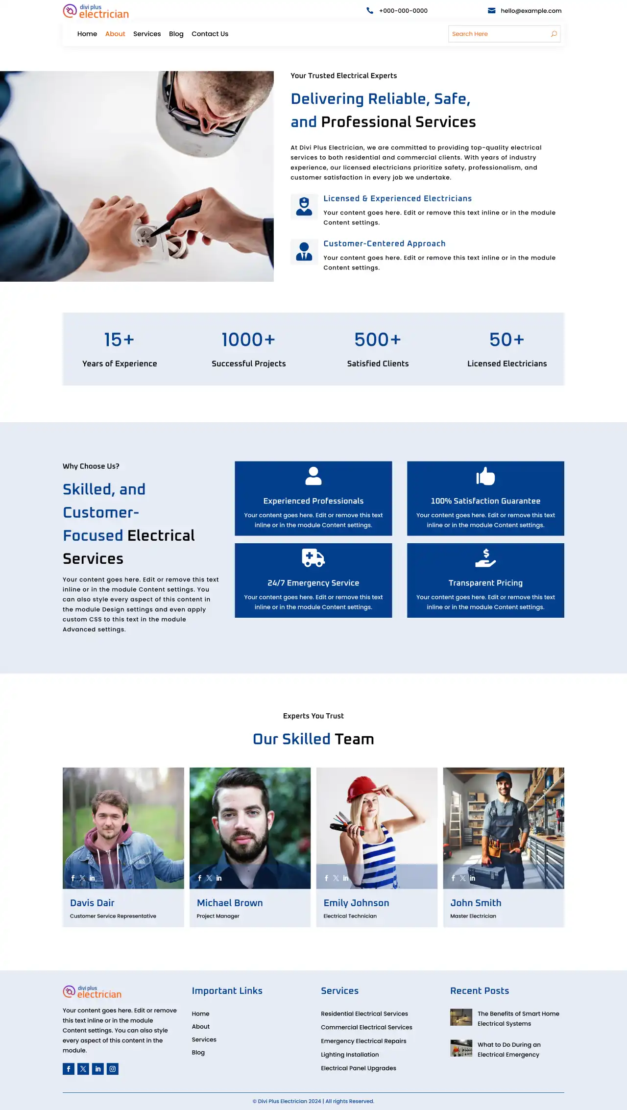 divi-plus-electrician-child-theme-about Divi Plus Electronics Store Child Theme