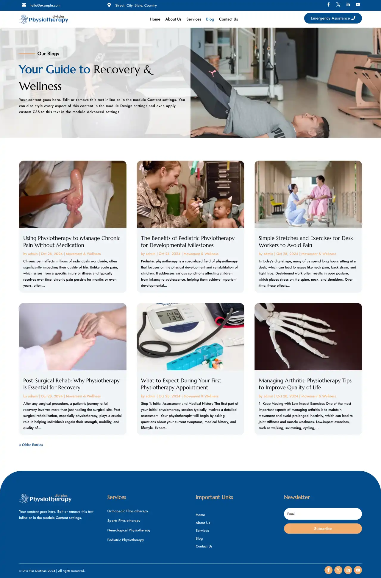 divi-plus-physiotherapy-child-theme-blog Divi Plus Pharma Company Theme Blog