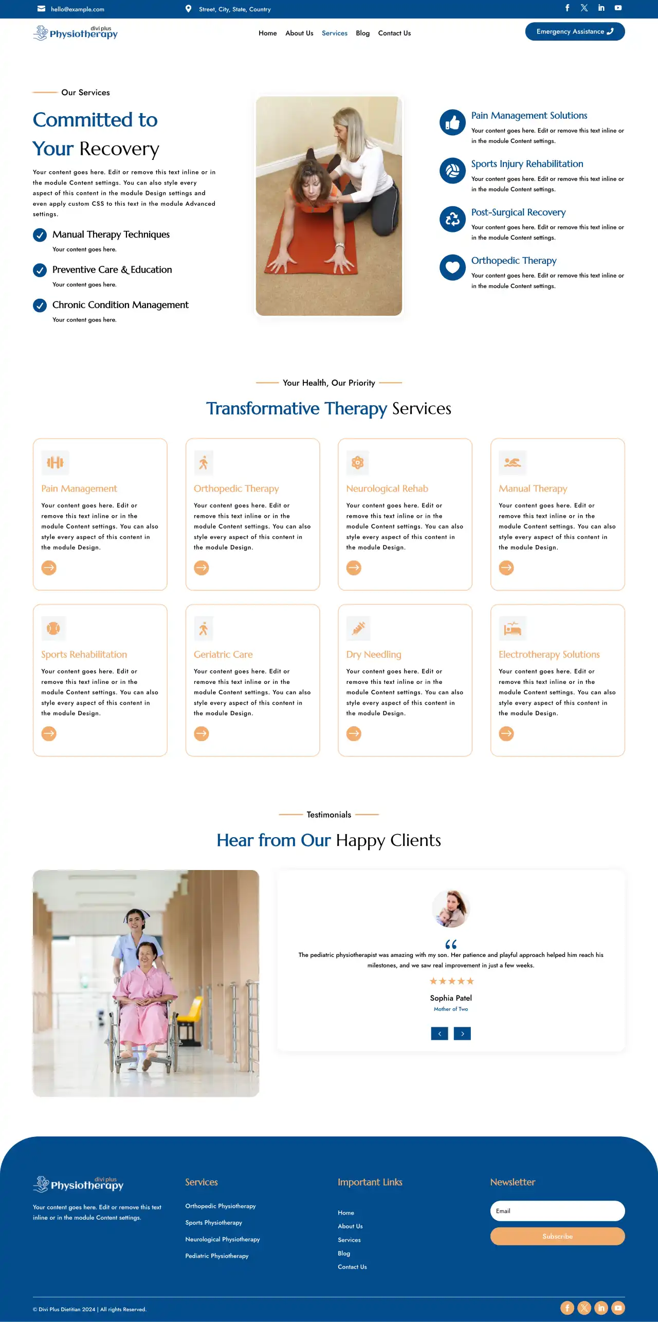 divi-plus-physiotherapy-child-theme-services Divi Plus Pharma Company Theme Services