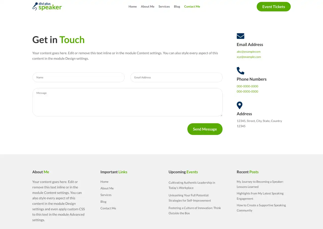 divi-plus-speaker-child-theme-contact Divi Plus Gardening Child Theme Contact