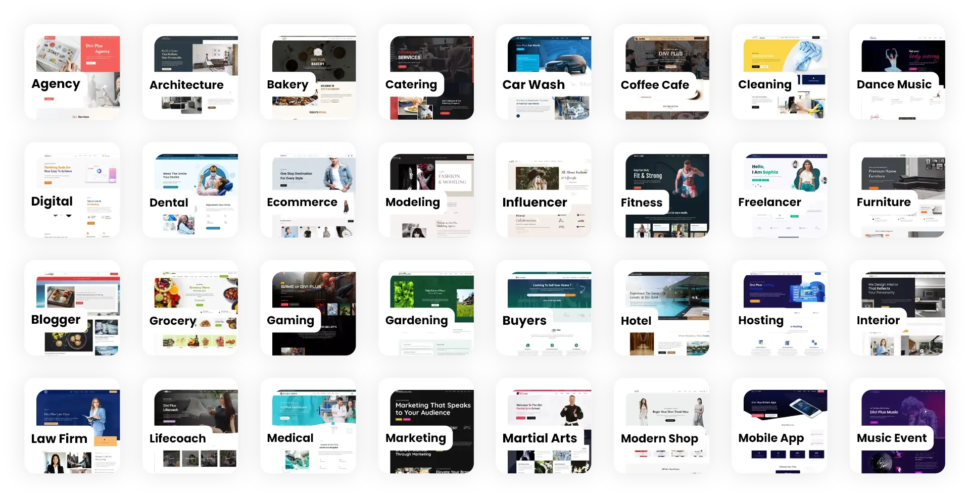 Divi Plus child themes