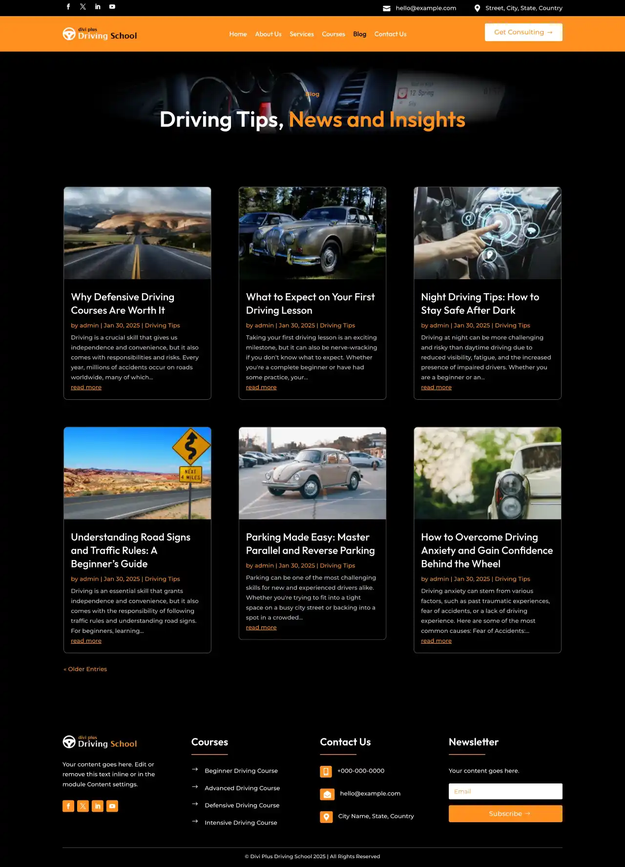 divi-plus-driving-school-blog Divi Plus Janitorial Services Child Theme