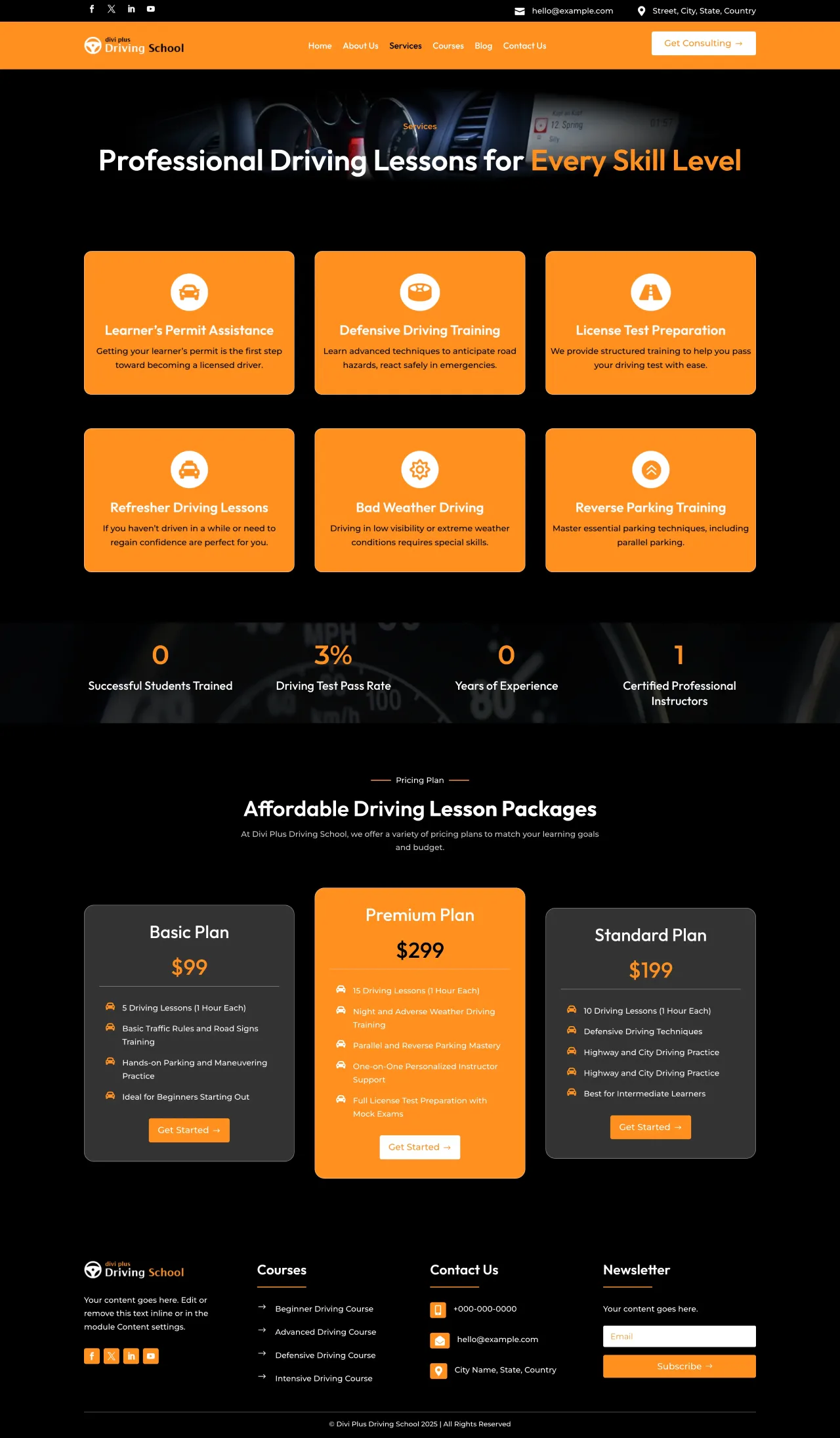 Divi Plus JAccountant Child Theme