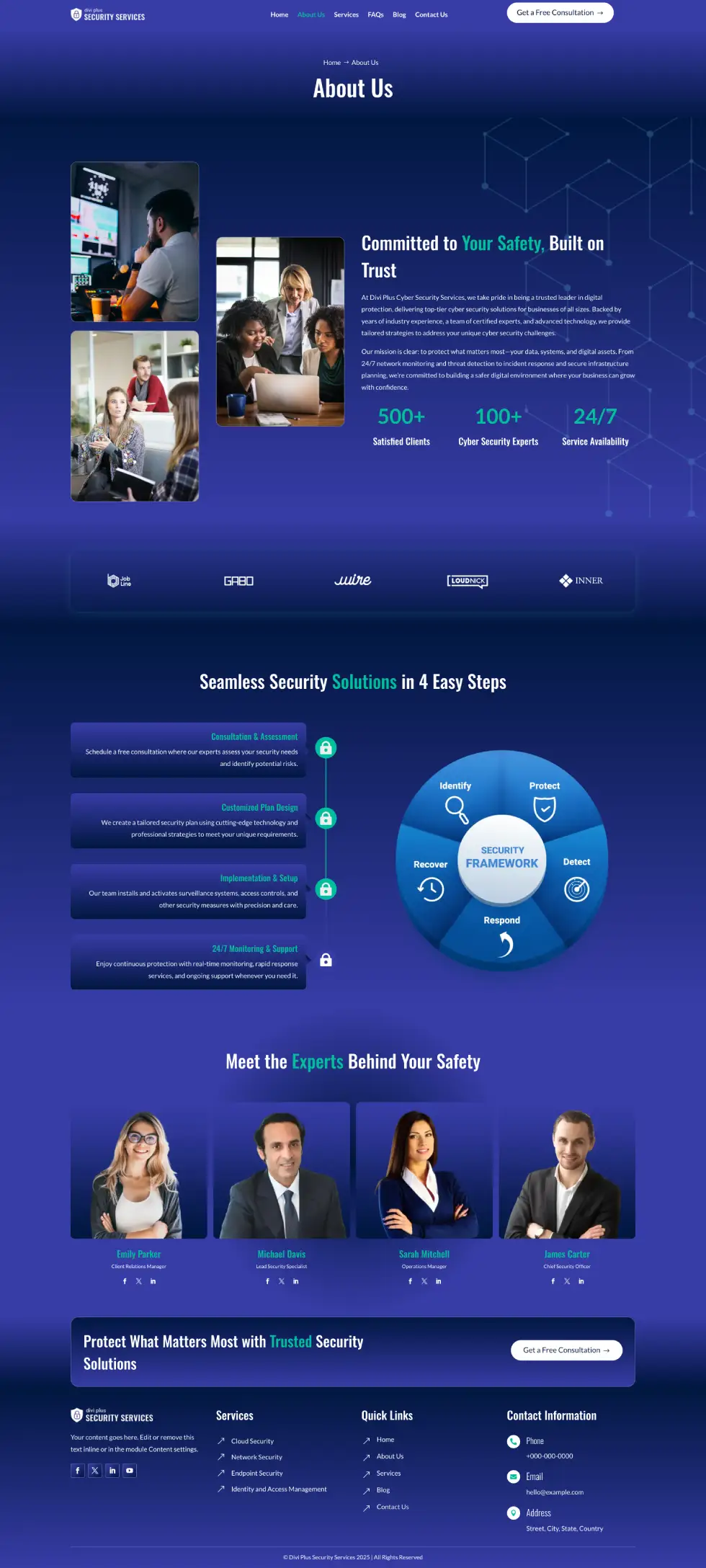 Divi Plus Accountant Child Theme