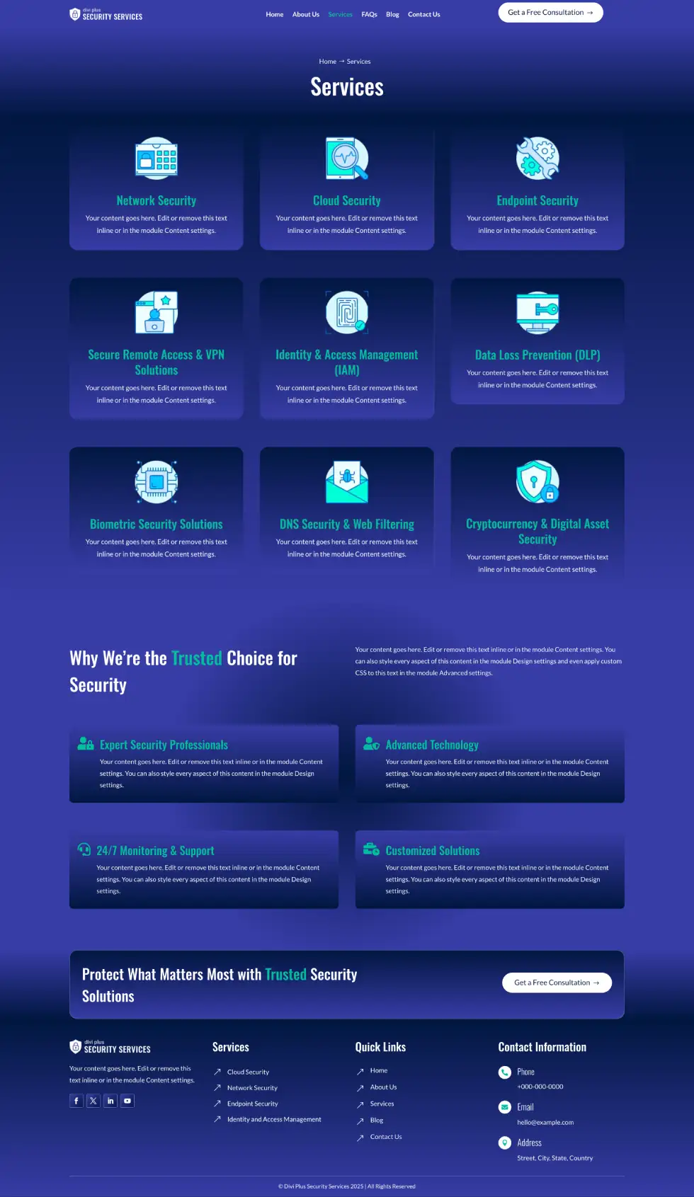 Divi Plus JAccountant Child Theme