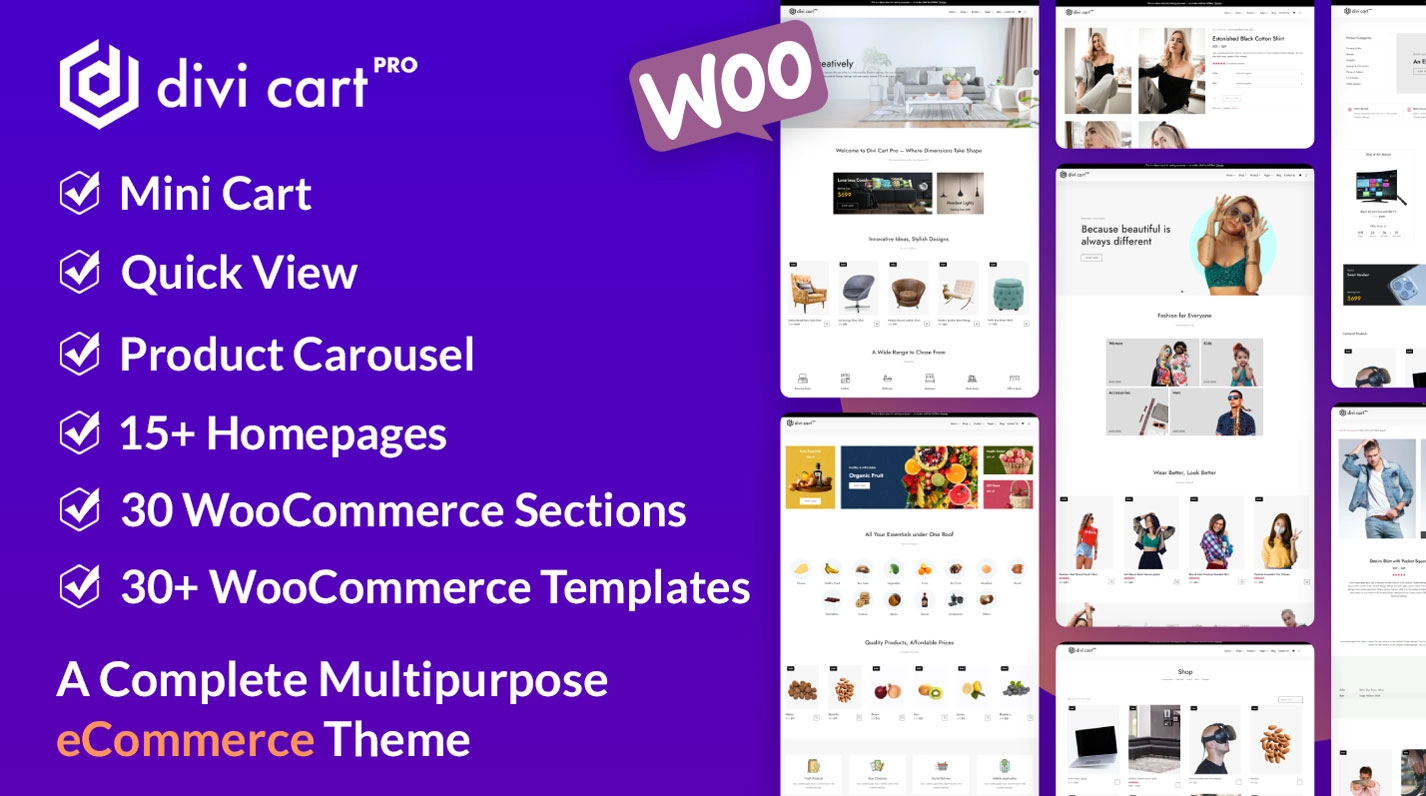 Divi Cart Pro