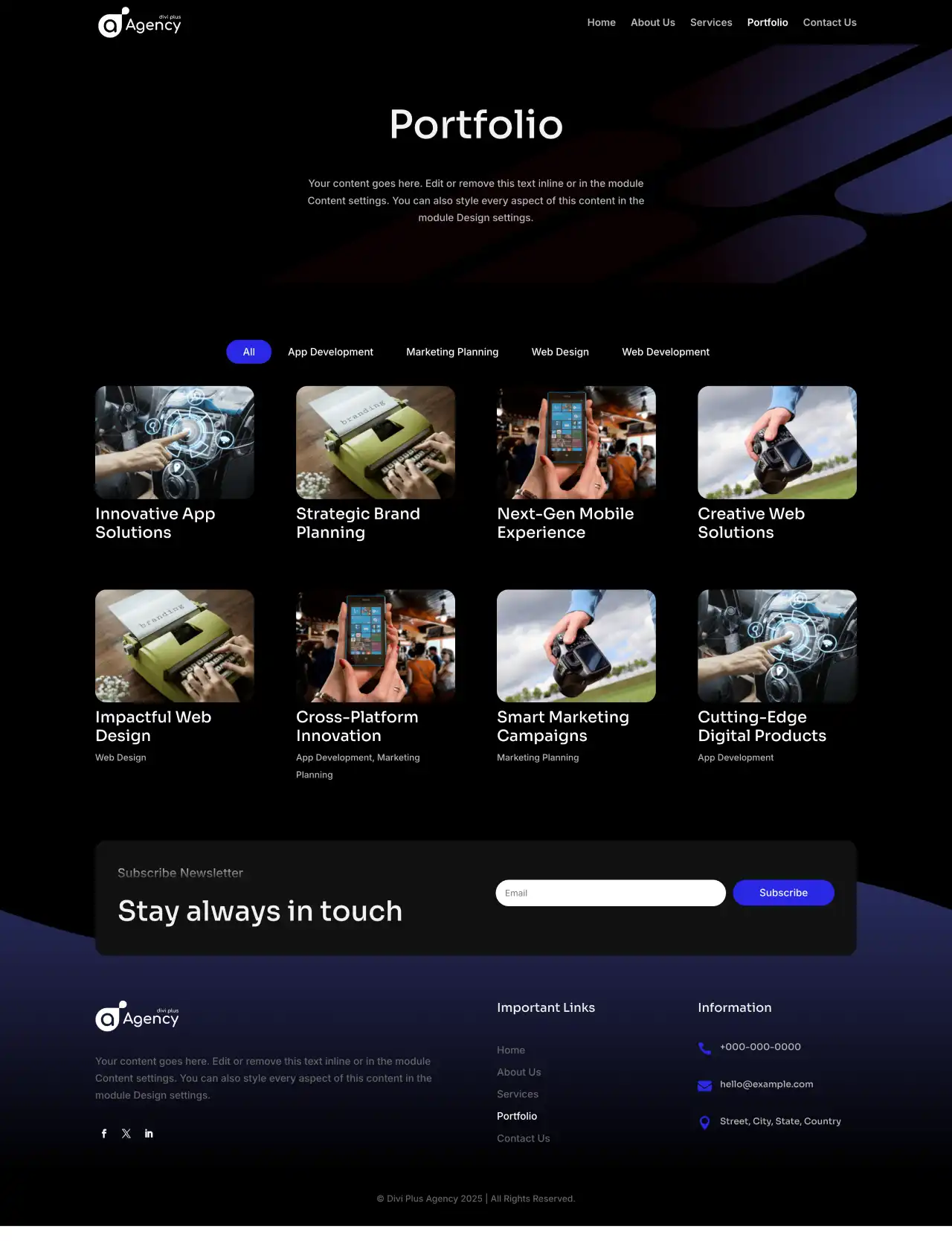 Divi Plus Accountant Child Theme