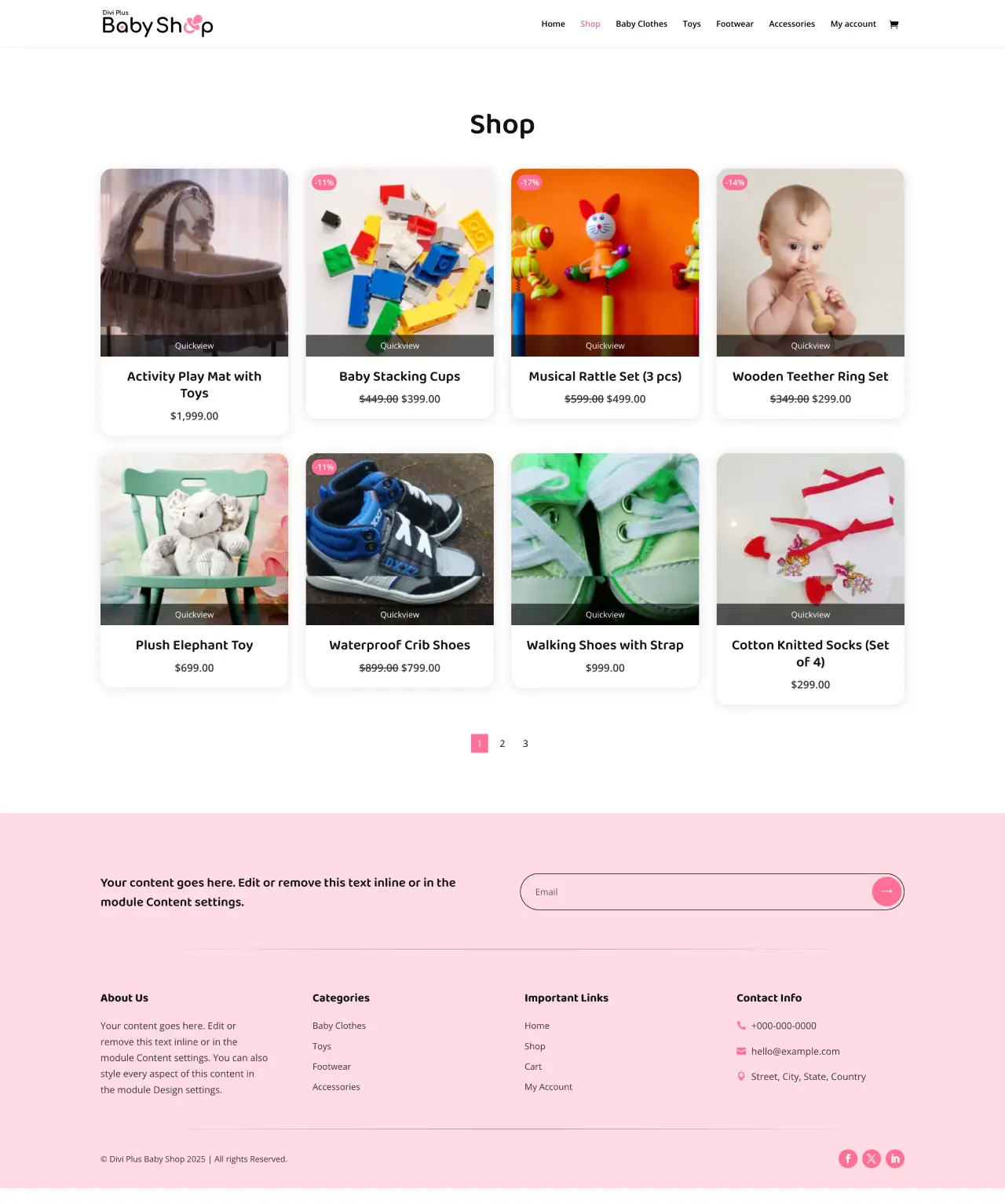Divi Plus Accountant Child Theme