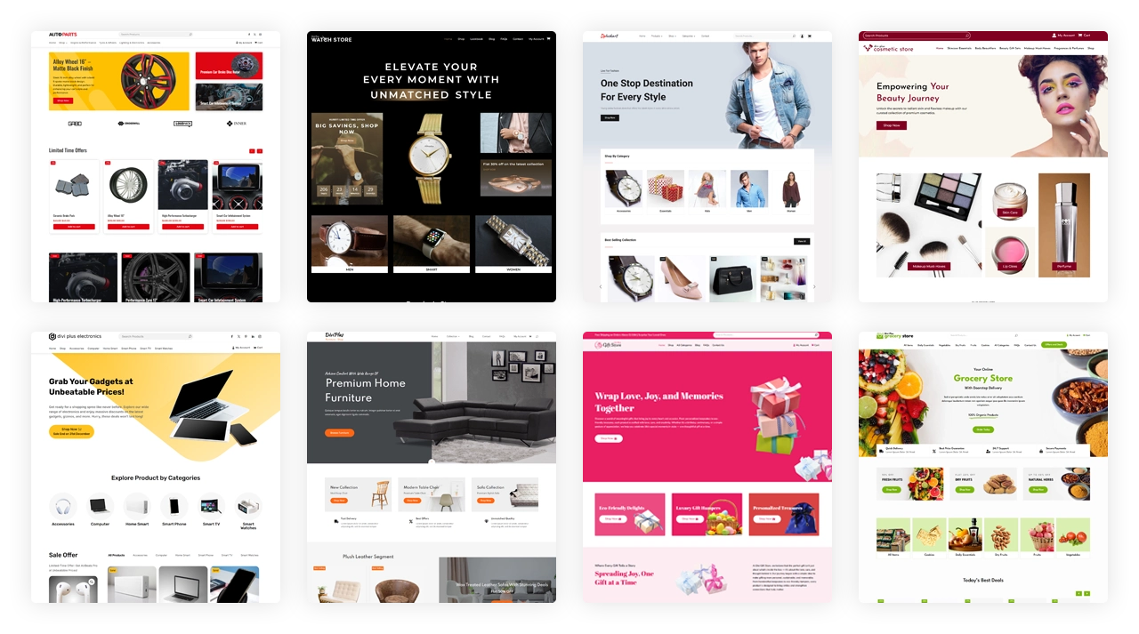 Divi WooCommerce Themes